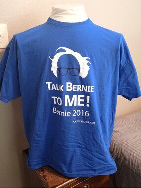 Collectible Vintage 3XL Bernie Sanders T-shirt "Talk Bernie to ME! Bernie 2016"
